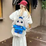 ⁦1Pc Random - Zootopia Furry 3D Back Bag - For Kids⁩ - الصورة ⁦5⁩