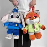 1Pc Random - Zootopia Furry 3D Back Bag - For Kids