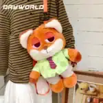 ⁦1Pc Random - Zootopia Furry 3D Back Bag - For Kids⁩ - الصورة ⁦11⁩
