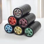 ⁦1Pc Random - Creative Tire Stainless Steel Mug - 320ml⁩ - الصورة ⁦2⁩