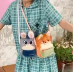 ⁦1Pc Random - Zootopia Furry Cross Bag For Kids⁩ - الصورة ⁦5⁩