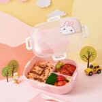 ⁦Rabbit Lunch Box Set - 1.4L with Spoon & Fork⁩ - الصورة ⁦2⁩