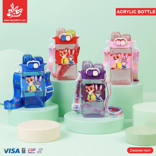 1Pc Random - Acrylic Bottle - Zootopia