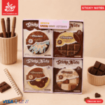 ⁦1Pc Random - Sticky Notes Mix 60 Sheets - Chocolate⁩ - الصورة ⁦6⁩