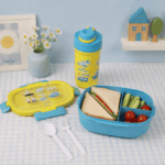 ⁦Vehicles Lunch Box Set - 1.2L Box 3-Grid & 500ML Bottle⁩ - الصورة ⁦2⁩
