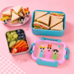 ⁦Stainless Steel Lunch Box - PowerPuff Girls⁩ - الصورة ⁦2⁩
