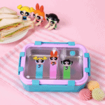 ⁦Stainless Steel Lunch Box - PowerPuff Girls⁩ - الصورة ⁦4⁩
