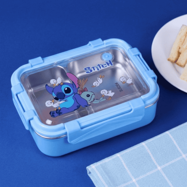 Stainless Steel Lunch Box - Stitch