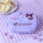 Stainless Steel Lunch Box - 900ML 2-Grid - Kuromi