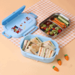 ⁦Stainless Steel Lunch Box - 900ML 2-Grid - Zootopia⁩ - الصورة ⁦2⁩