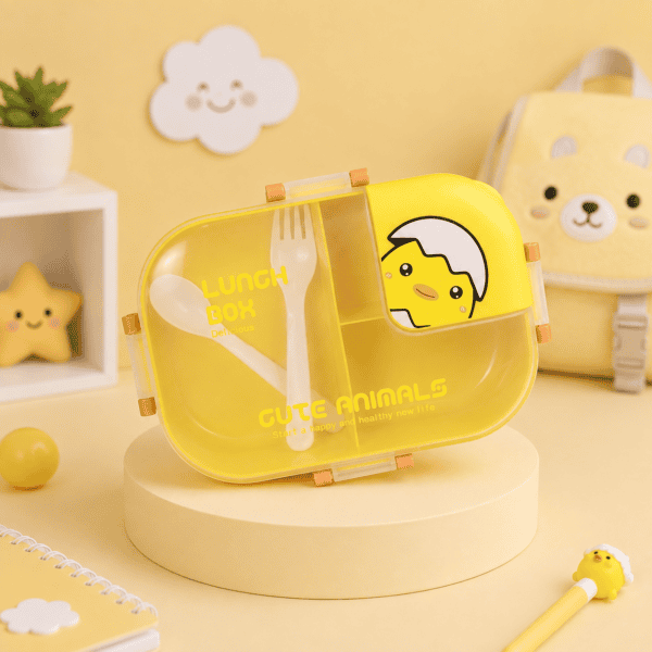 Duck Lunch Box Set - 1.4L with Spoon & Fork
