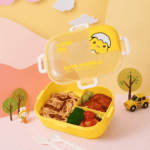 ⁦Duck Lunch Box Set - 1.4L with Spoon & Fork⁩ - الصورة ⁦2⁩