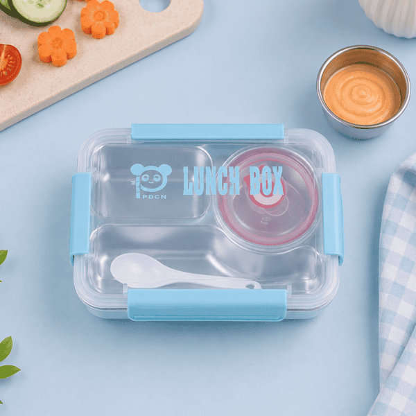 Stainless Steel Lunch Box - Baby Blue